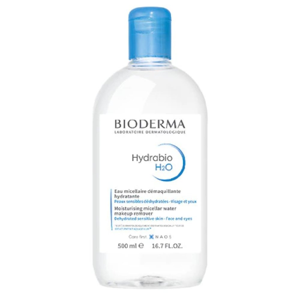 Bioderma Hydrabio H2O 16.9 fl oz 500 ml. Facial Cleanser